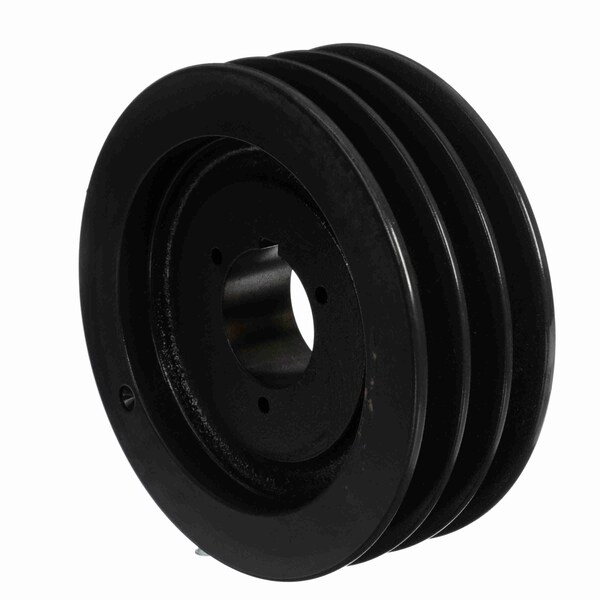 3 Groove Cast Iron Bushed Bore Multiple Sheave, 3TB66